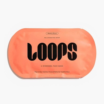LOOPS Glow Gang Facial Mask 3ct/1.18oz - New