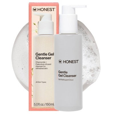 Honest Beauty Gentle Gel Cleanser with Chamomile and Calendula 5 fl oz - Imperfect Container