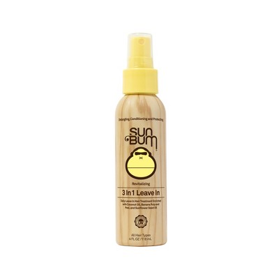 Sun Bum 3-in-1 Leave In Hair Conditioning Treatments 4 fl oz - New