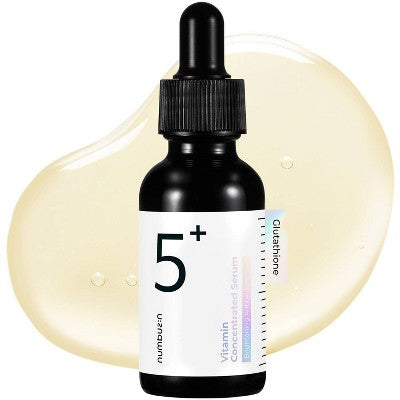 numbuzin No.5+ Glutathione Vitamin Concentrated Face Serum Travel Size 1.01 fl oz - Missing Box