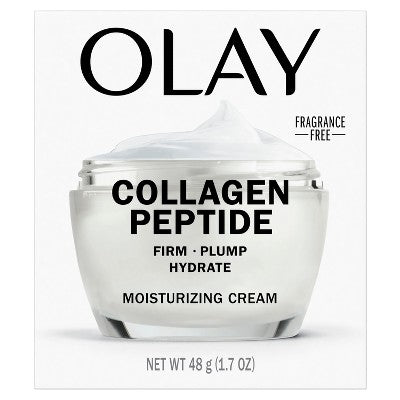 Olay Regenerist Face Moisturizer Collagen Peptide 24 Cream 1.7oz. - Imperfect Box