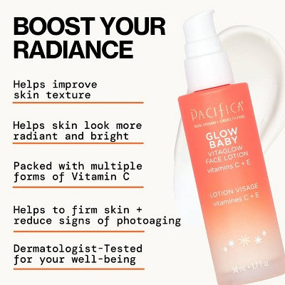 Pacifica Glow Baby Vitaglow Lotion 1.7 fl oz - Missing Box