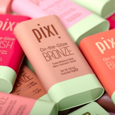 Pixi On The Glow Bronze Tinted Moisturizer Stick Bronzer Rich Glow 0.6oz - Imperfect Box