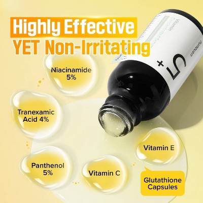 numbuzin No.5+ Glutathione Vitamin Concentrated Face Serum Travel Size 1.01 fl oz - Missing Box