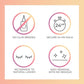 KISS Products imPRESS Press-On Self Adhesive Eyelashes Refill Curly 30ct - Imperfect Box