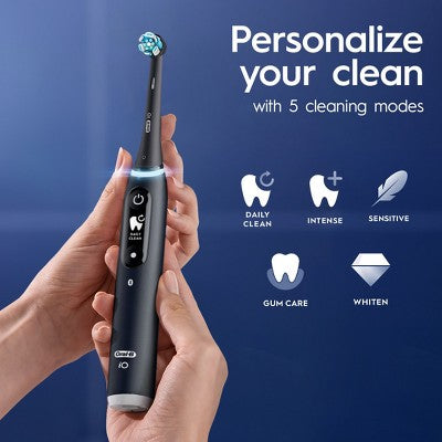 Oral-B iO6 Black Electric Toothbrush - Imperfect Box