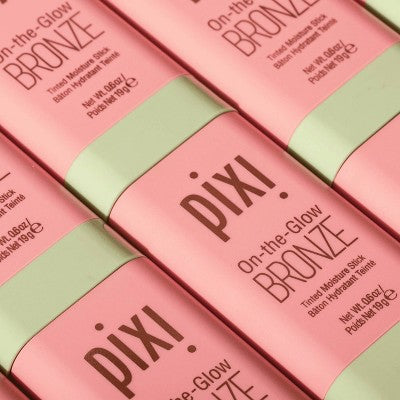 Pixi On The Glow Bronze Tinted Moisturizer Stick Bronzer Warm Glow 0.6oz - Imperfect Box