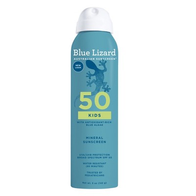 Blue Lizard Kids Mineral Sunscreen Spray SPF 50+ 5 oz - New