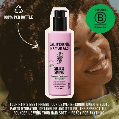 California Naturals Leave-In Conditioner & Detangler 6 fl oz - Imperfect Container
