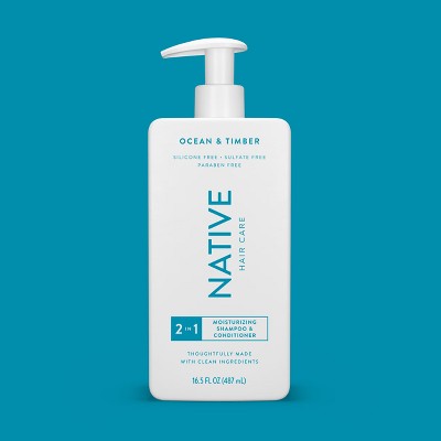 Native Ocean Timber Moisturizing 2-in-1 for Men & Women 16.5 fl oz - New