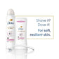 Dove Beauty Advanced Care Clear Finish 72-Hour Women's Antiperspirant & Deodorant Stick 2.6oz - New
