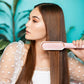 TYMO Ring Hair Straightening Comb Pink - Imperfect Box