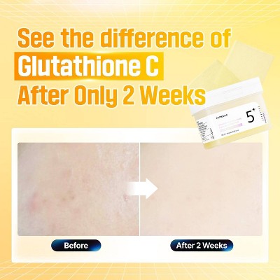 numbuzin No.5+ Glutathione Vitamin Concentrated Toner Pads 70ct - New