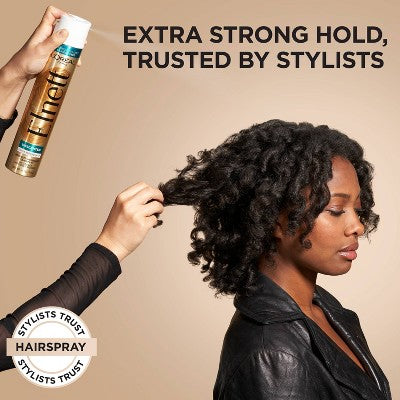 L'Oreal Paris Elnett Satin Extra Strong Hold Unscented Hair Spray 11oz - Imperfect Container