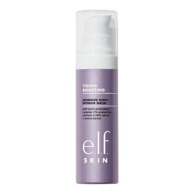 e.l.f. SKIN Youth Boosting Advanced Night Retinoid Serum Amber 1.0 fl oz - Imperfect Box
