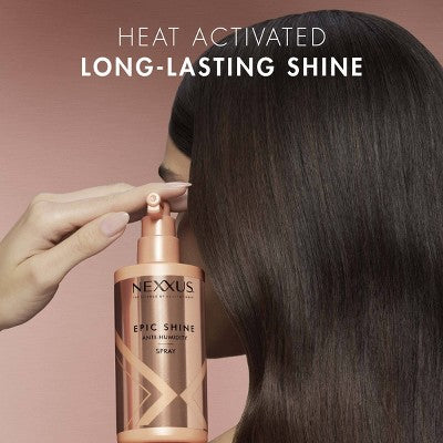 Nexxus Anti Humidity Epic Shine Hair Spray  8oz - Imperfect Container