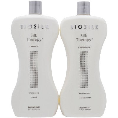 Biosilk Therapy Shampoo Conditioner 68 fl oz/2pc - Imperfect Container