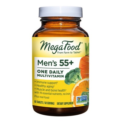 MegaFood Mens Multivitamin over 50 60ct - New