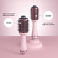 L'ange Hair Le Volume 60MM 2-in-1 Titanium Brush Hair Dryer Blush 1000 Watt - New