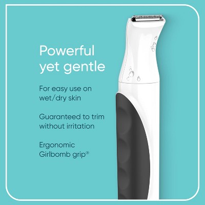 Conair Girlbomb Cordless Rechargeable Bikini Trimmer 6pc - Imperfect Box