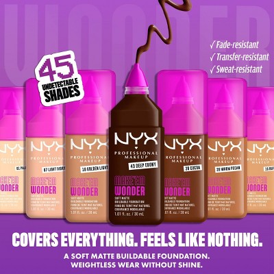 NYX Professional Makeup 24H Soft Matte Foundation 13 Light Sand 1.01 fl oz - Imperfect Container