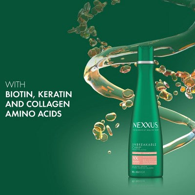 Nexxus Unbreakable Care Biotin Shampoo with Keratin 13.5 fl oz - Imperfect Container
