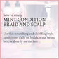 Camille Rose Mint Condition Braid and Scalp Spray 8 fl oz - New