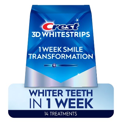 Crest 3D Whitestrips  At-home Teeth Whitening Kit - Imperfect Box