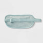 Open Story RFID Blocking Waist Pouch Puritan Gray Water-Resistant Belt Bag - New