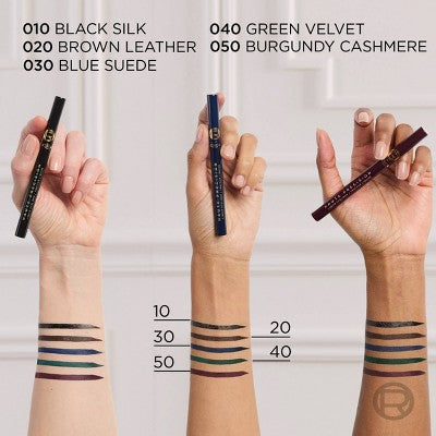 L'Oreal Paris Haute Precision Waterproof Felt Tip Liquid Eyeliner 30 Blue Suede 0.03 fl oz - Imperfect Box