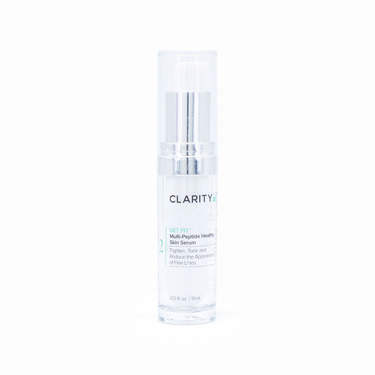 CLARITY RX Get Fit Multi-Peptide Healthy Skin Serum 0.5oz - Missing Box