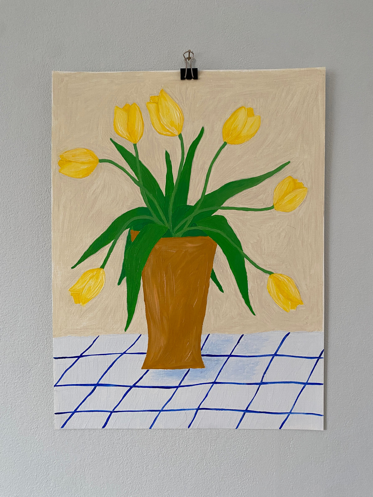Yellow tulips - 01 Original