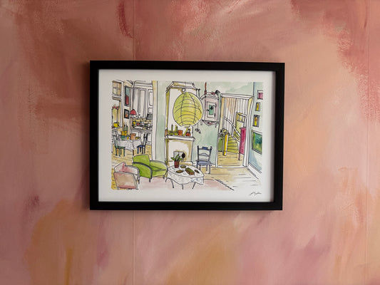 Malins Livingroom Print