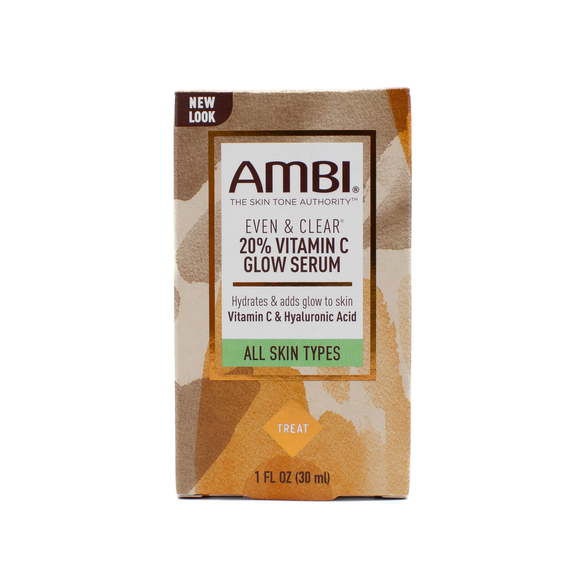 AMBI Even & Clear 20% Vitamin C Glow Serum 1oz - Imperfect Box