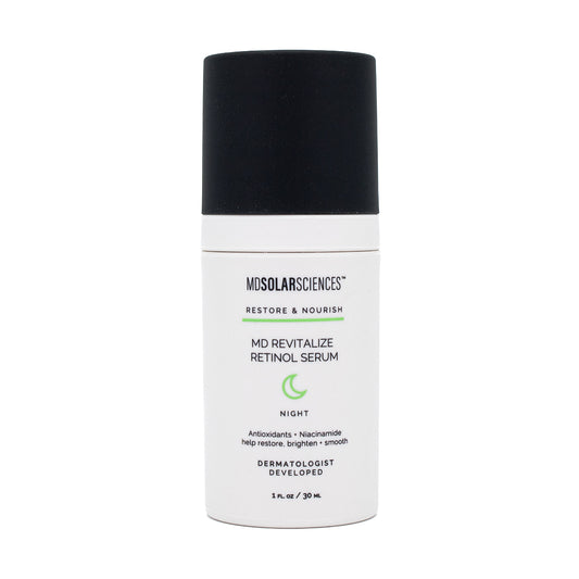 MDSOLARSCIENCES Revitalize Retinol Serum 1oz - Small Amount Missing