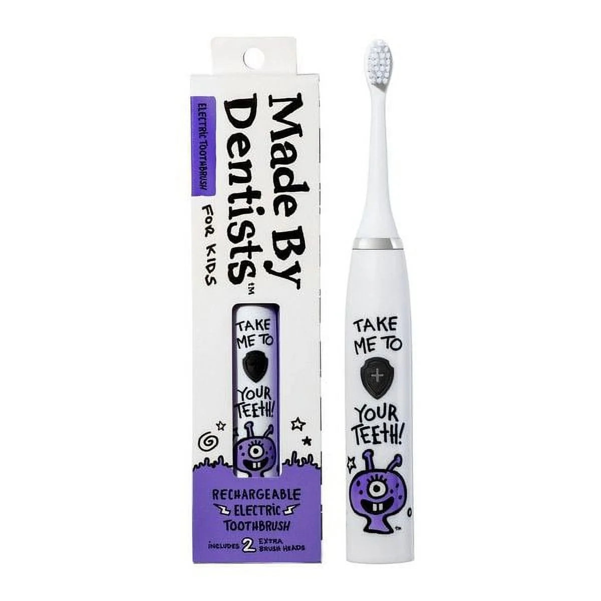 Made By Dentists Kids Alien Rechargeable Electric Toothbrush - New