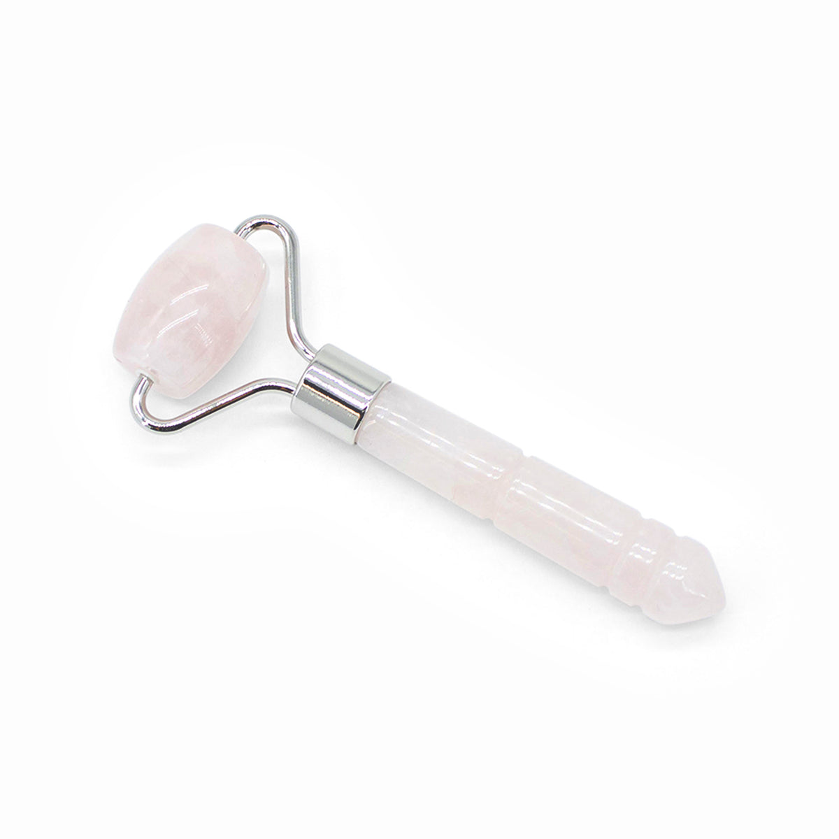 SKIN GYM Mini Rose Quartz Roller - Imperfect Box