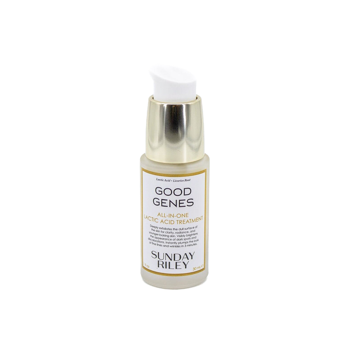 SUNDAY RILEY Good Genes Lactic Acid Treatment 1oz - Imperfect Box