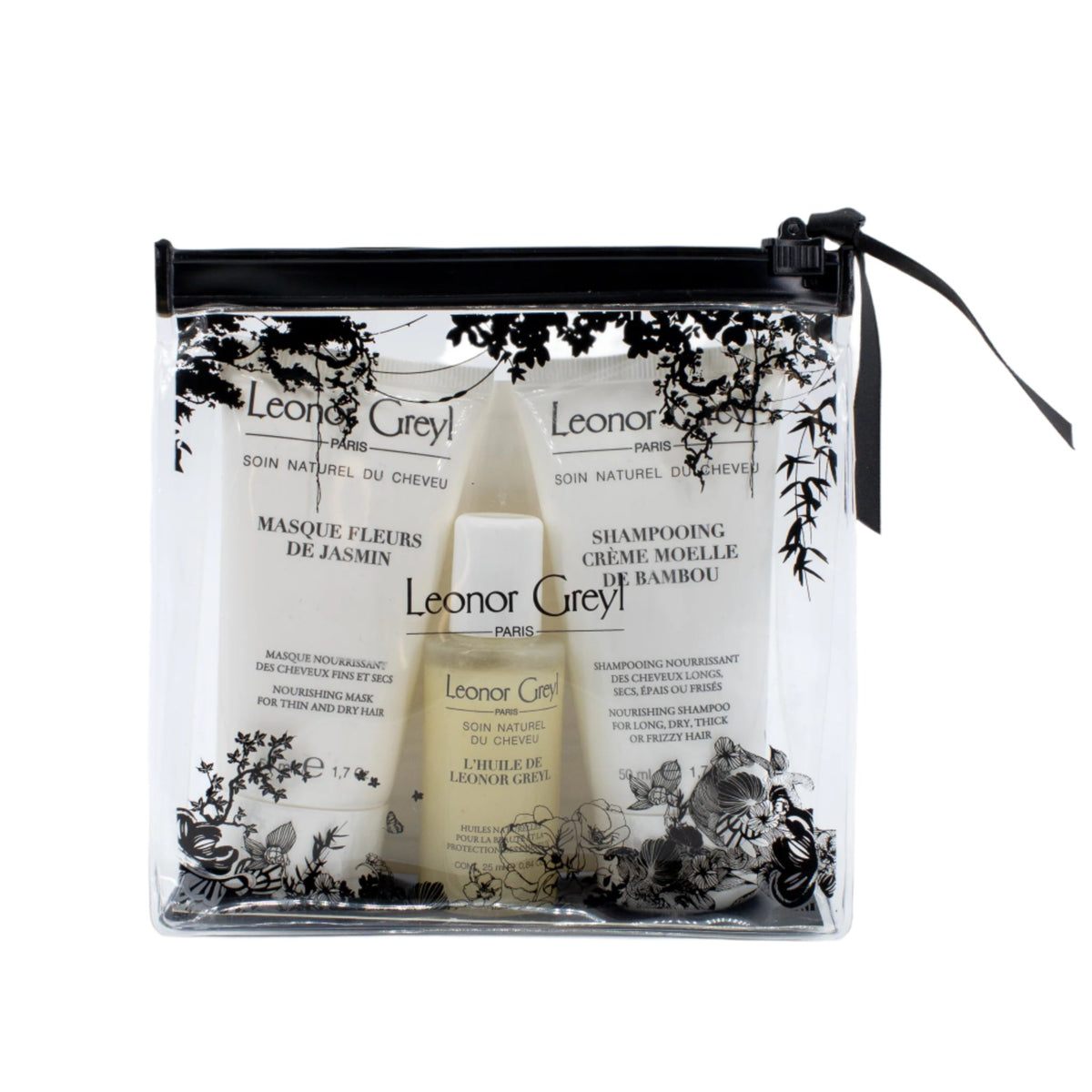 Leonor Greyl Luxury Travel Kit for Dry Hair 3 pieces - New