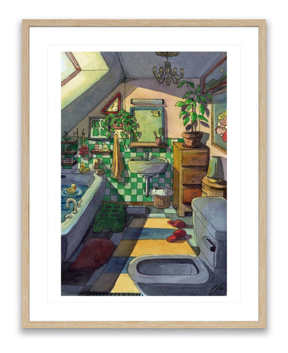 Badrum - Poster