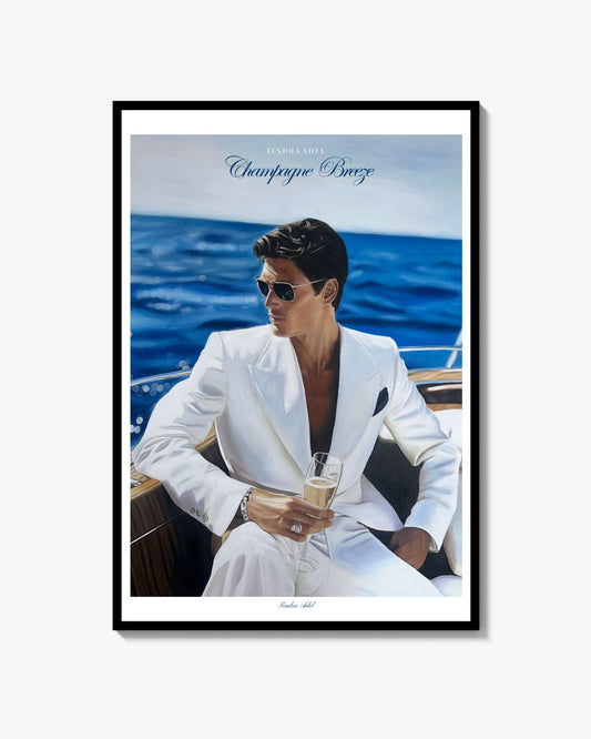 Champagne Breeze Poster