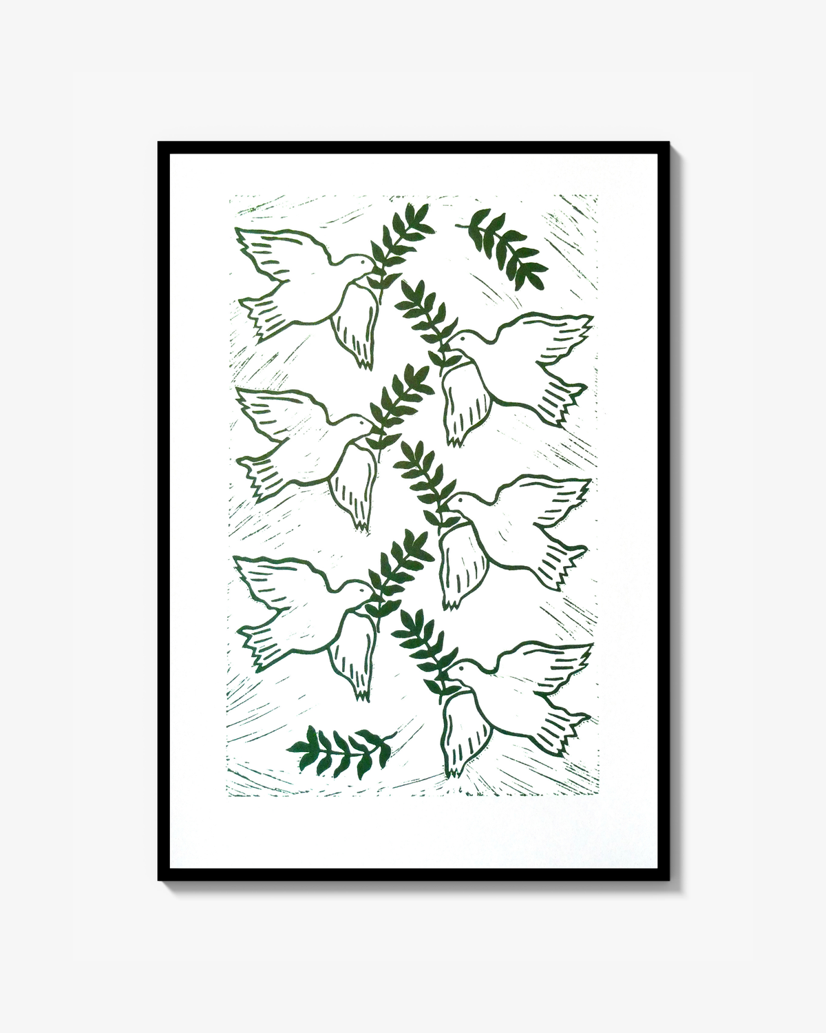 Doves of peace Poster