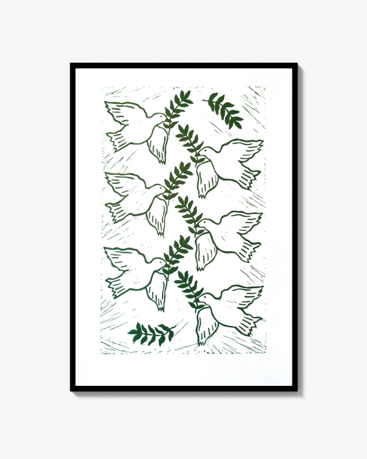 Doves of peace Poster