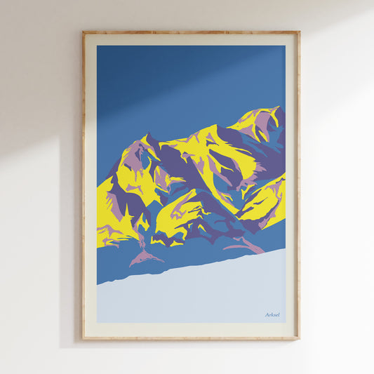 Retro skid Poster